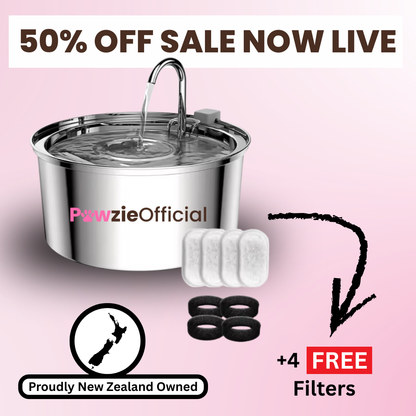 PawzieOfficial™️ - Automatic Water Fountain 50% OFF