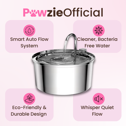PawzieOfficial™️ - Automatic Water Fountain 60% OFF