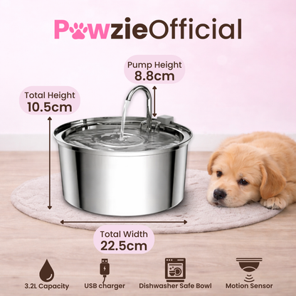 PawzieOfficial™️ - Automatic Water Fountain 60% OFF