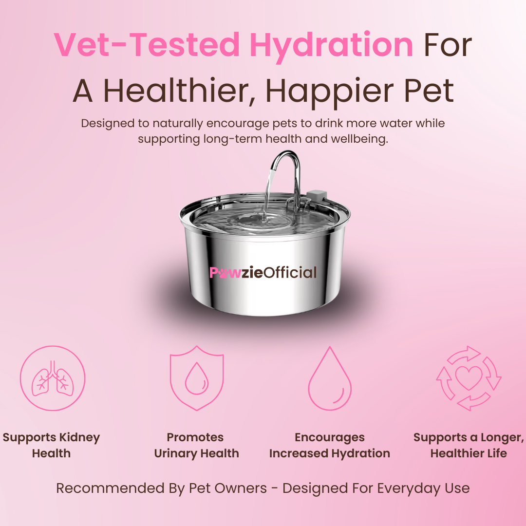 PawzieOfficial™️ - Automatic Water Fountain 50% OFF