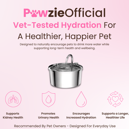 PawzieOfficial™️ - Automatic Water Fountain 60% OFF
